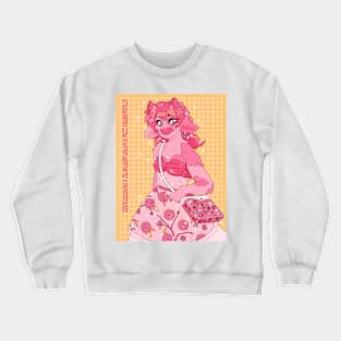 Hyper aesthetic x strawberry cow Crewneck Sweatshirt